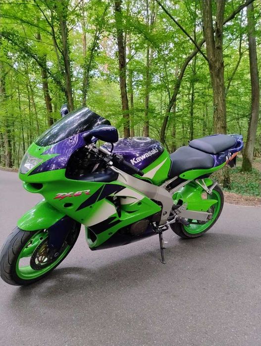 Kawasaki zx6r Ninja Zielony