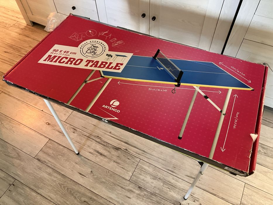 Stol do pingponga dla dzieci Artengo 90x45