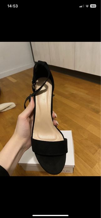 Buty na obcasie szpilki koturn eleganckie