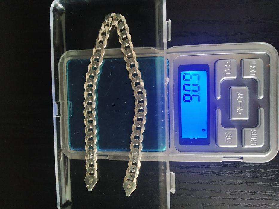 Sprzedam srebrną bransoletkę męska