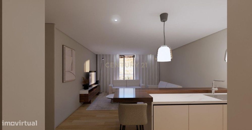 Apartamento T2 Rua Tapadinha em Marco de Canaveses (Piso 2- Fração L)