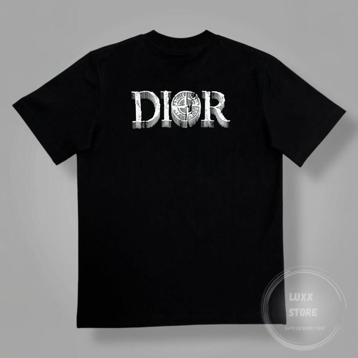 Футболка Stone Island x Dior (stoneisland, стон стонайленд)