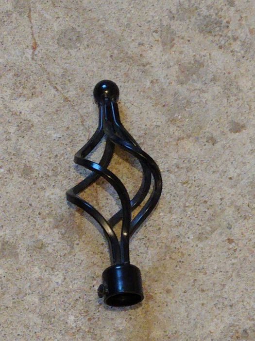 Conjunto de três varões com terminais