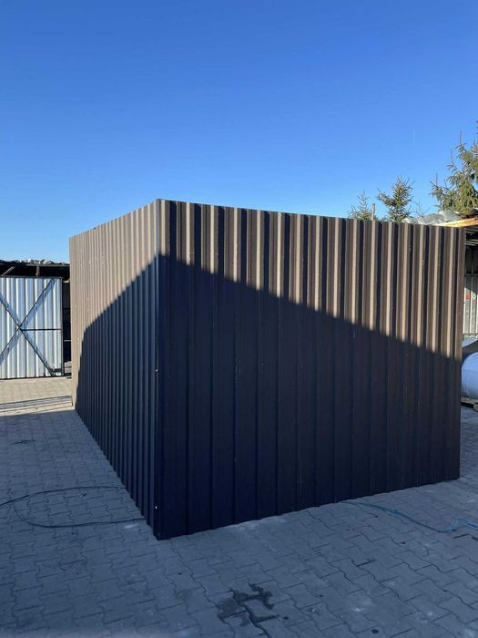 Garaż blaszany budowlany 3x5