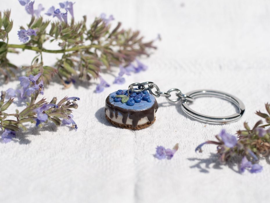 Brelok ciasto handmade