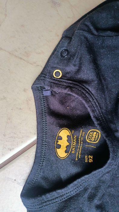 Czarne body BATMAN rozm. 92 Smyk