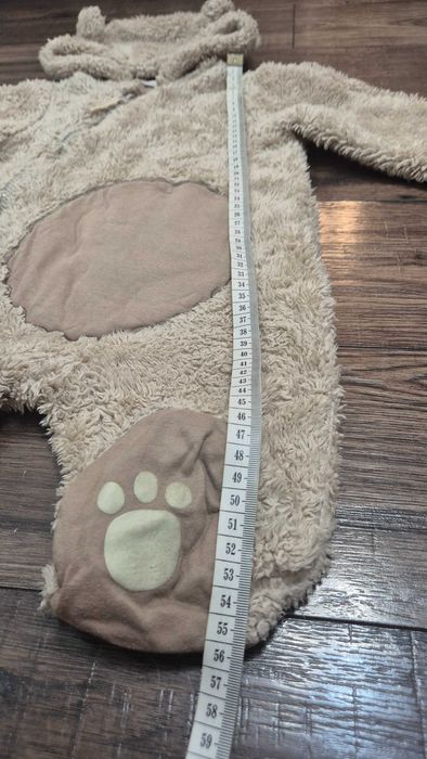 007 R pajacyk ocieplacz miś tu rozmiar 74-80 tj. 9-12 miesięcy