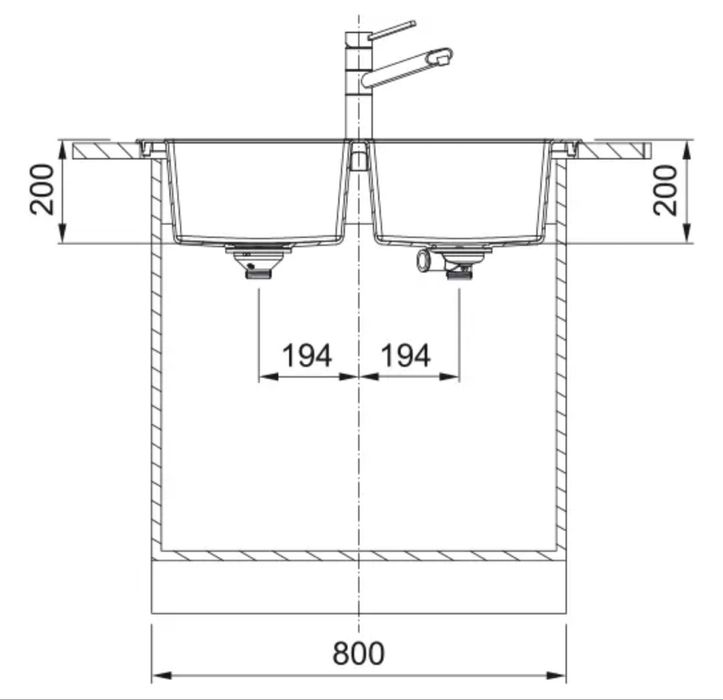 Zlewozmywak Franke Sirius 2.0 S2D 620 Tectonite Onyx