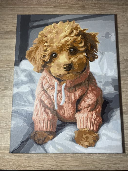 Картина намальована по номерам