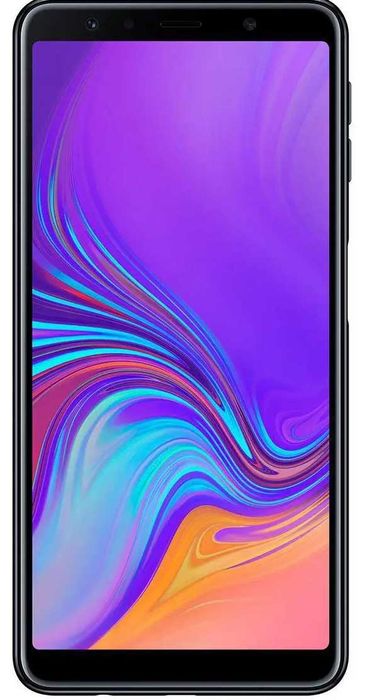 Galaxy A7 64GB - Preto - Desbloqueado em bom estado
