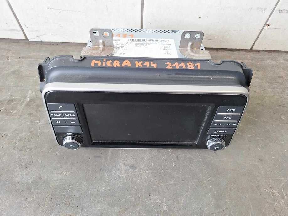 Nissan Micra V K14 Radio Wyświetlacz