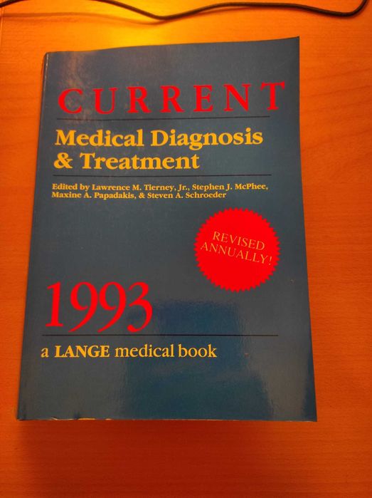Livro Current Medical Diagnosis & Treatment