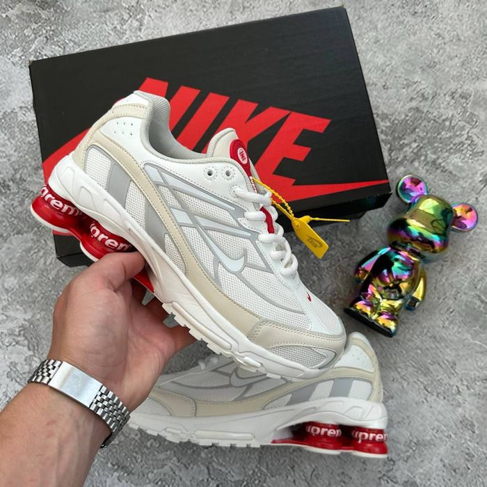 Кросівки Nike Shox Ride 2 SP Supreme | Найк Шокс Супрім | Наложка | NK-186| Чоловіче взуття |