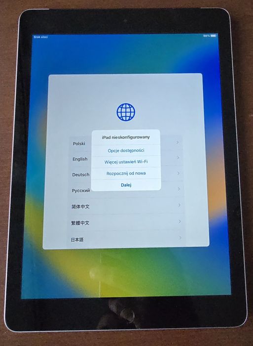 Ipad 5 generacji a1823