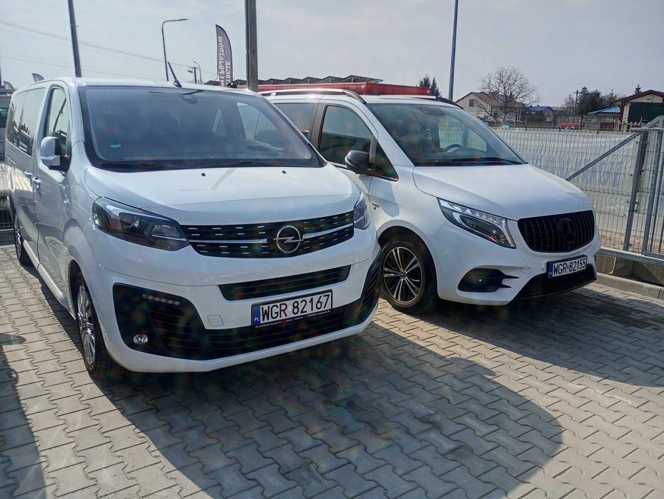 Do wynajęcia auta 7,8,9 osobowe, dostawcze i lawety