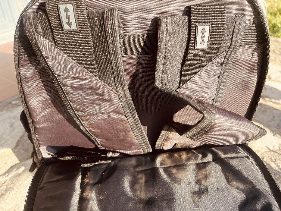 Mochila com rodas Cellini castanha