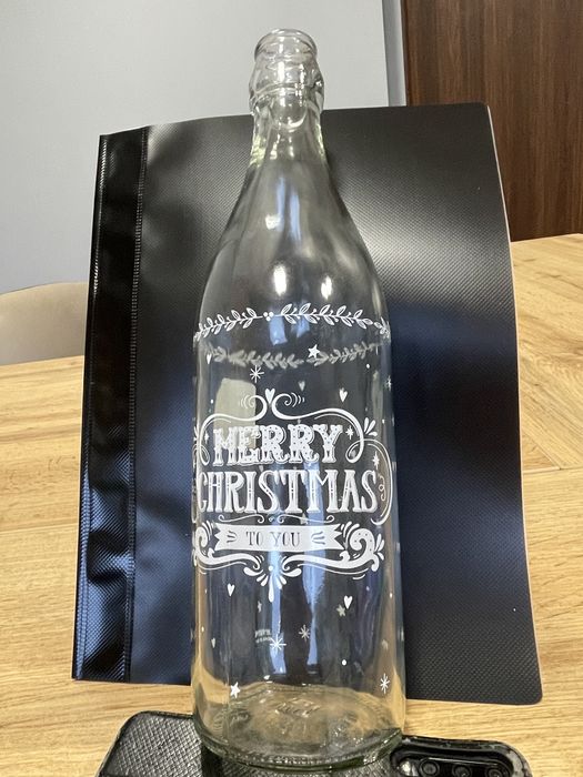 Butelki Świąteczne 1 L- WYKORZYSTAJ JAK CHCESZ!
