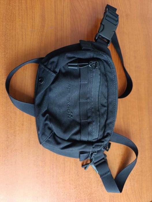Nerka Pentagon Tactical Fanny Pack - Black