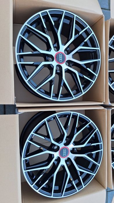 Nowe Alufelgi 5x112 R18 Audi A3 8P 8V 8Y A4 B8 B9 A5 A6 Q5 Vw Passat B6 B7 B8 Golf VI VII CaddY
