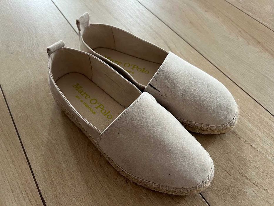 Buty Marc O'Polo espadryle 37 GEM2 beżowe