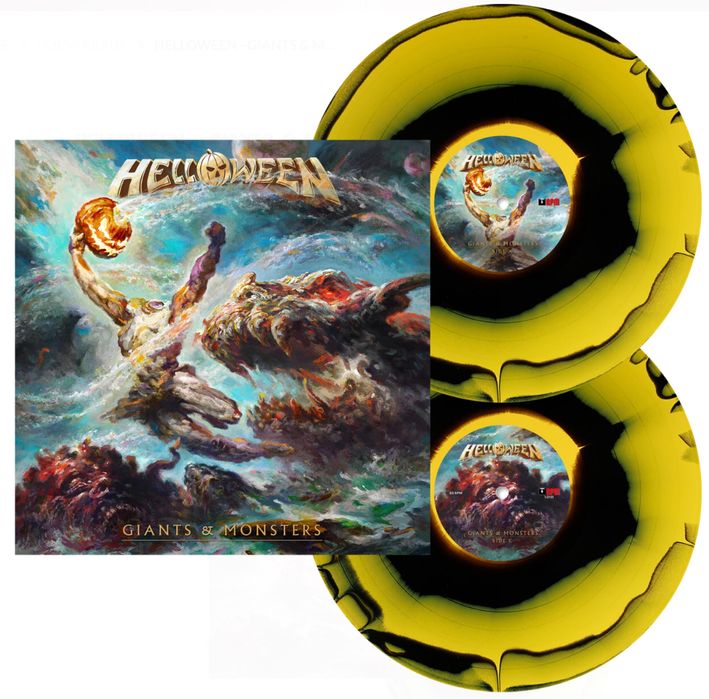 HELLOWEEN - Giants & Monsters LP Black/Yellow Vinyl