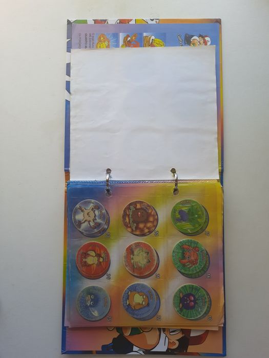 Album Pokemon Tazos 1 - envio mais fotos por mensagem