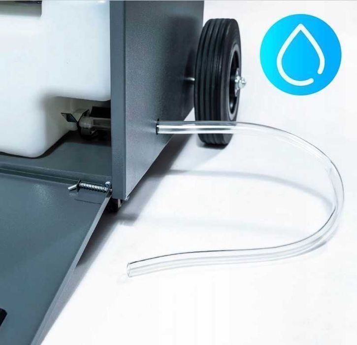 NOWY Przemysłowy OSUSZACZ POWIETRZA 50L24H Budowlany Na kółkach