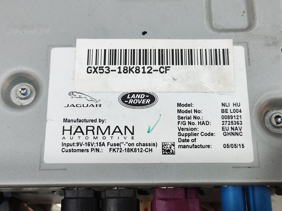 Radio Original Jaguar XE X760