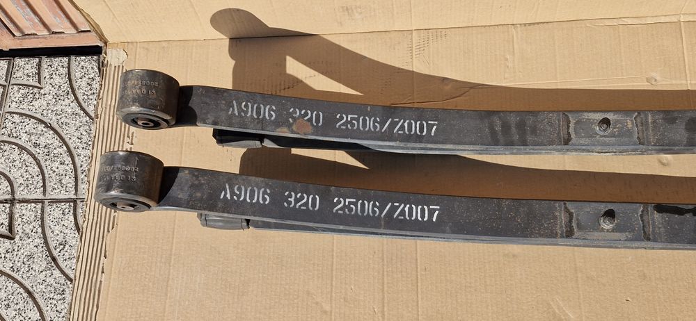 Molas de suspensão Original Mercedes Sprinter (W906).  VW Crafter.