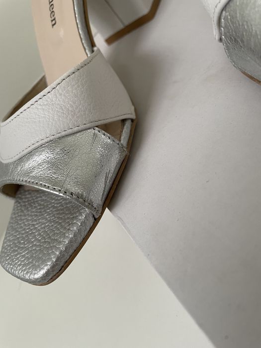 Buty ślubne sandałki