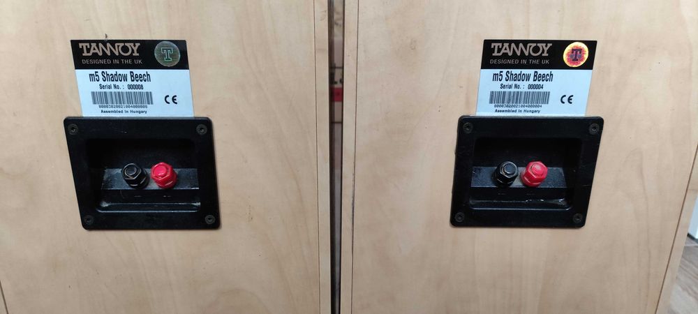 Kolumny podłogowe TANNOY M5 Amplituner i Subwoofer aktywny Panasonic