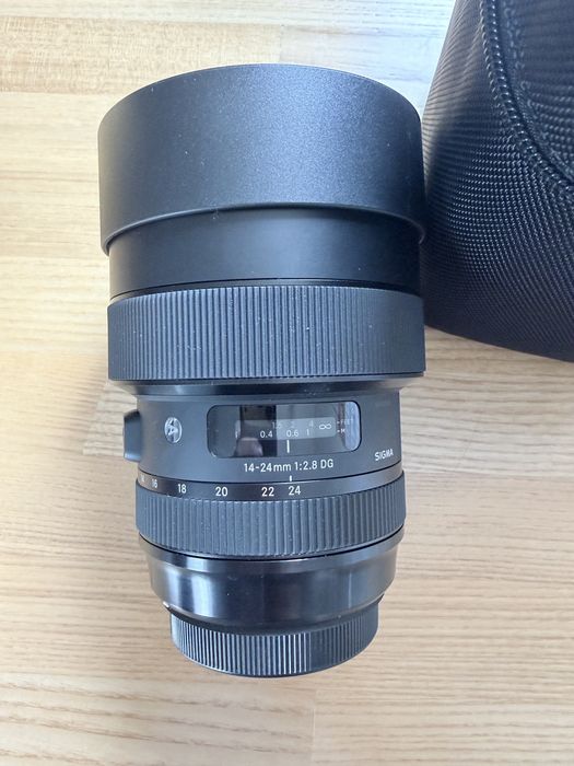 Sigma art 14-24 f2.8 canon EF