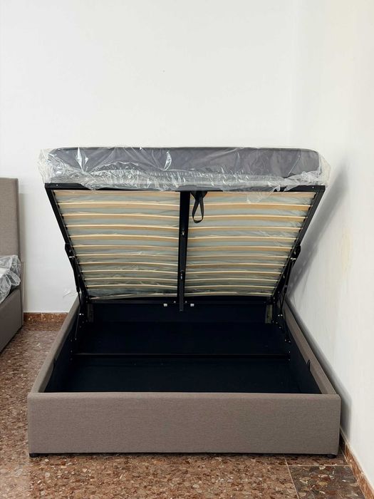 Cama com arrumação 135x190cm Paga na ato entrega Envio gratis
