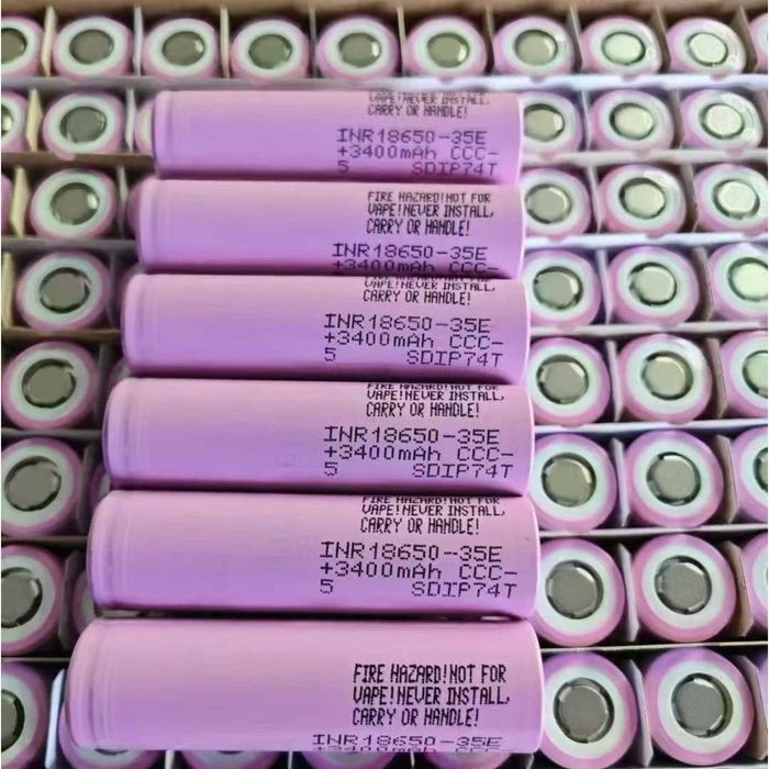 Samsung 35E 3500 mAh Акумулятори INR 18650 2025 рік