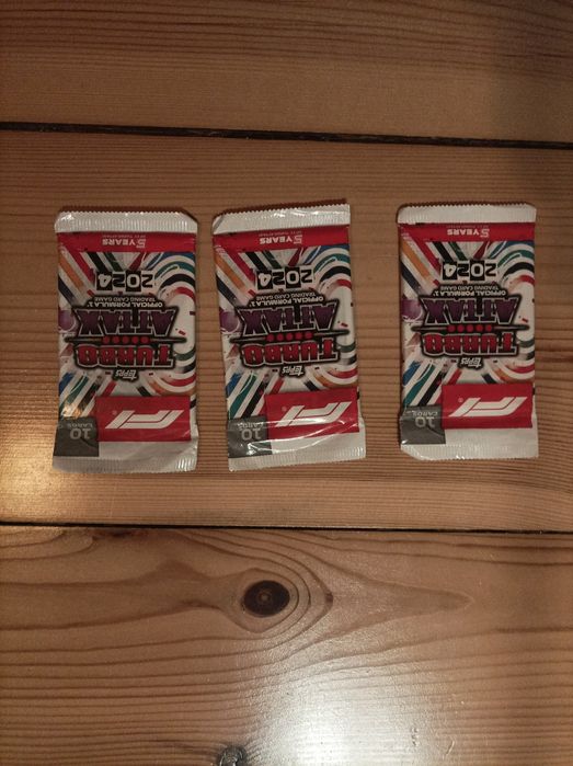 3 saszetki TOPPS TURBO ATTAX 2024