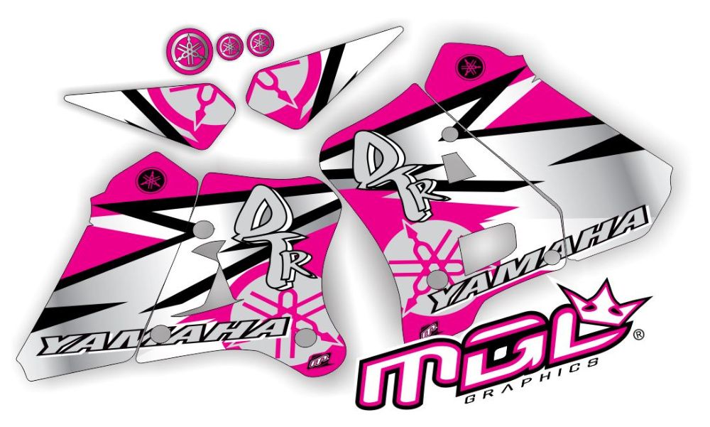Kits gráficos autocolantes - Yamaha DTR 125 | 90-04