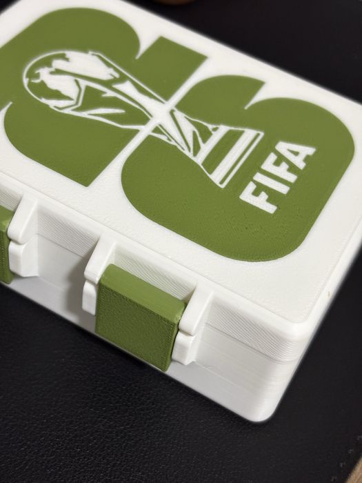 Caixa Organizadora de Figurinhas – Copa do Mundo 2026