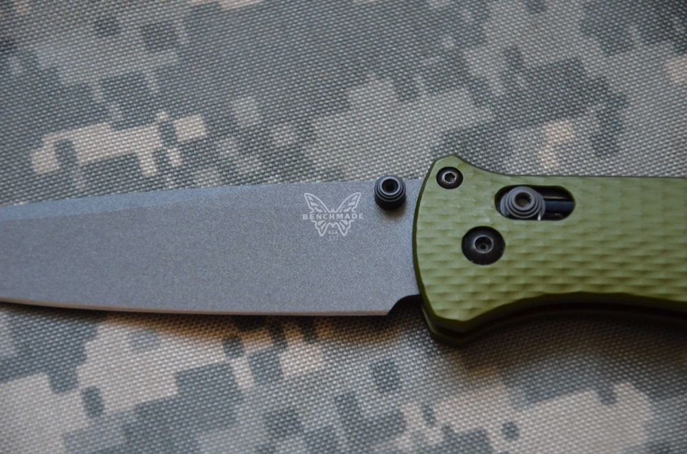 Składany nóż Benchmade 537GY-1 Bailout z klipsem