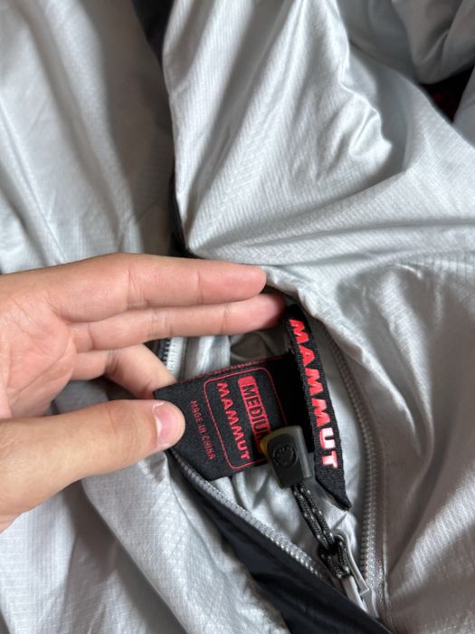 Мікро пуховик mammut, mammut micro puffer jacket