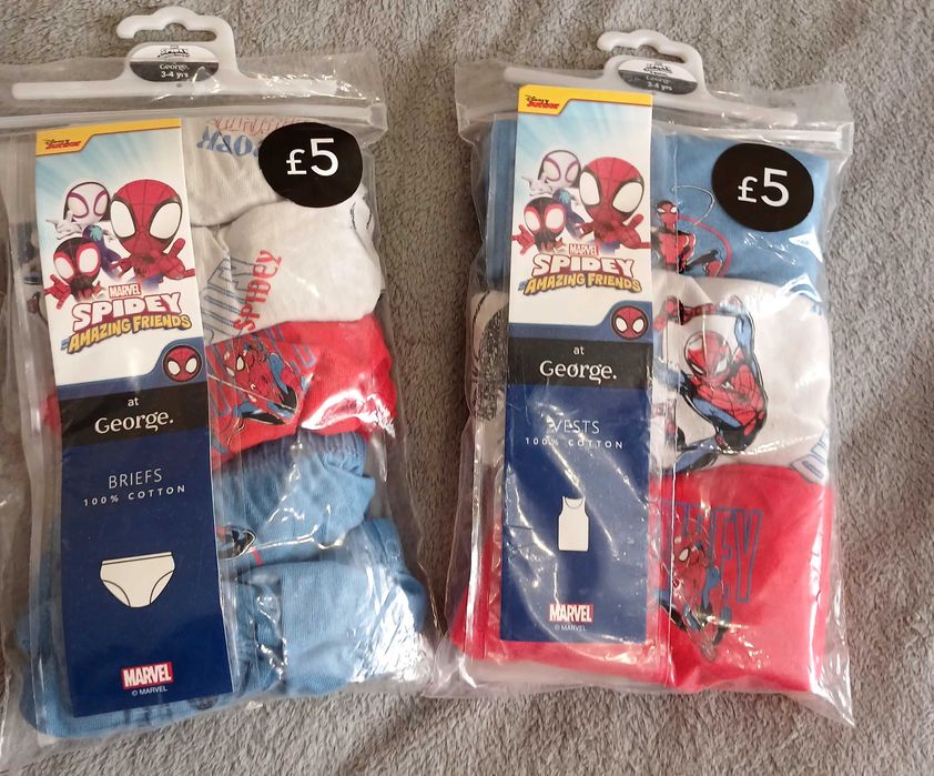 Труси і майки george 3-4 роки Спайдермен.