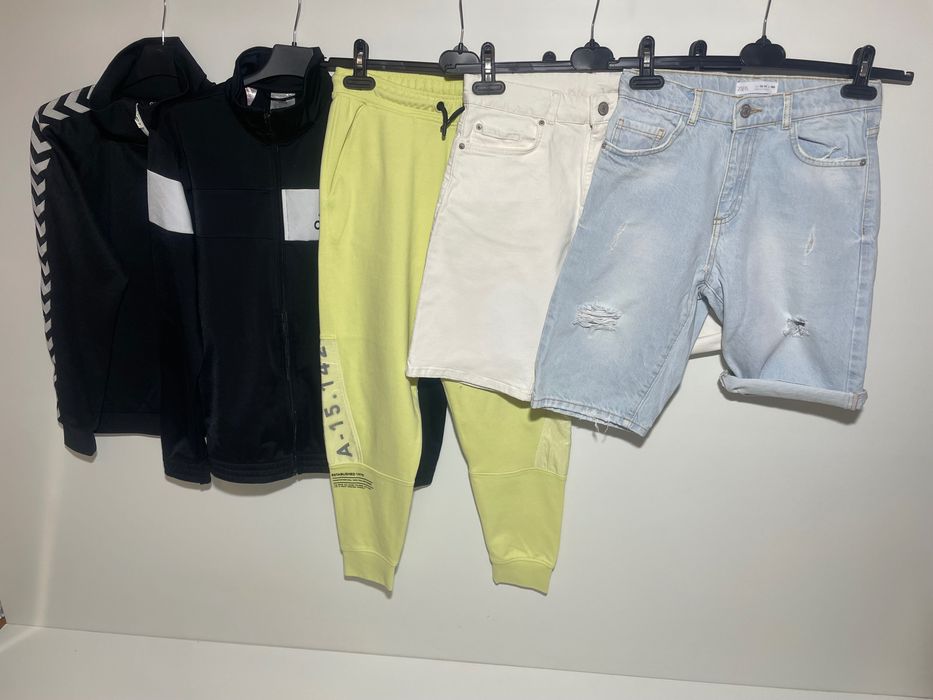 Zestaw ubrań dla chłopca rozm 164 ZARA, Adidas…