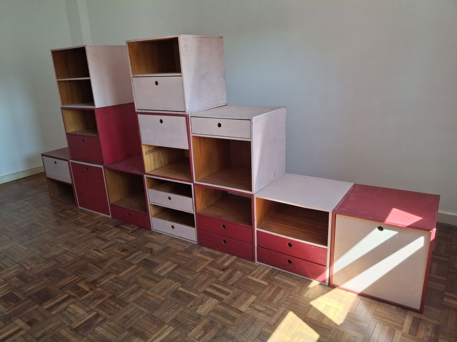 12 cubos para quarto de crianças ou arrumação