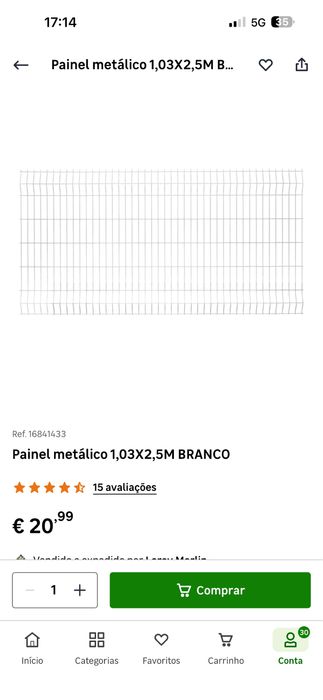 Painel de vedação branco