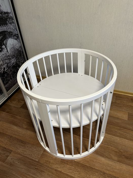 Ліжечко трансформер кругле/овальне