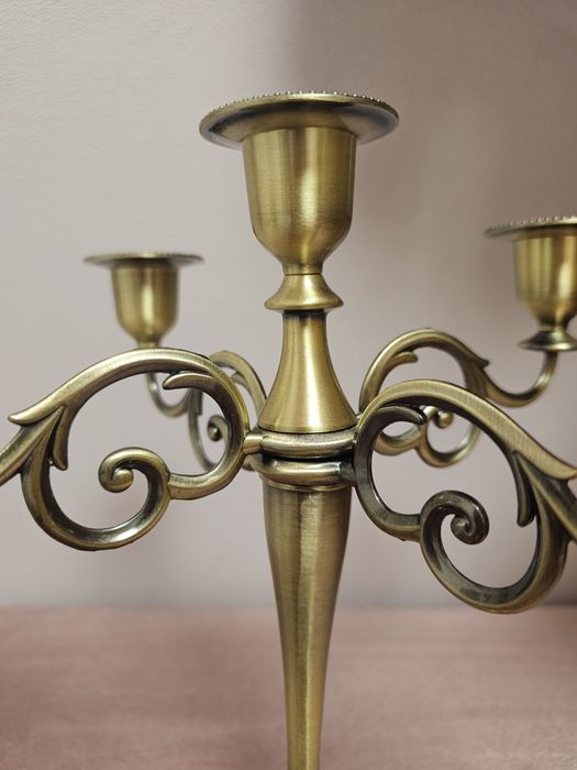 Металевий свічник канделябр підсвічник подсвечник на 5 свечей свічок