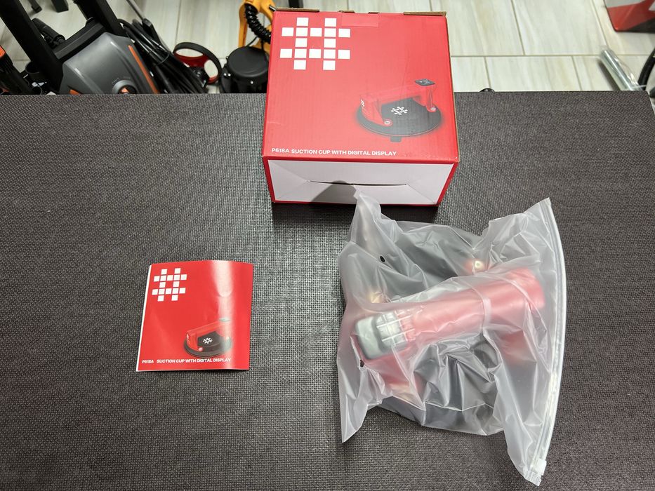 Присоска с автоподкачкой Shijing P618A На 140 кг Дисплей
