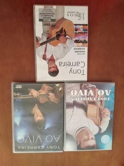 Tony Carreira DVD and Various CDs