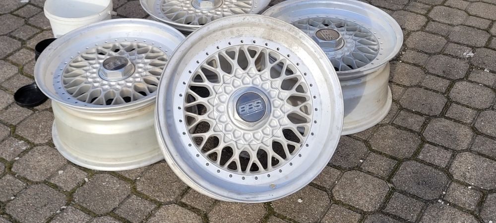 BBS RS 16" 5x112 Mercedes Skręcane Oryginalne W123 W124 W108 W126 W116