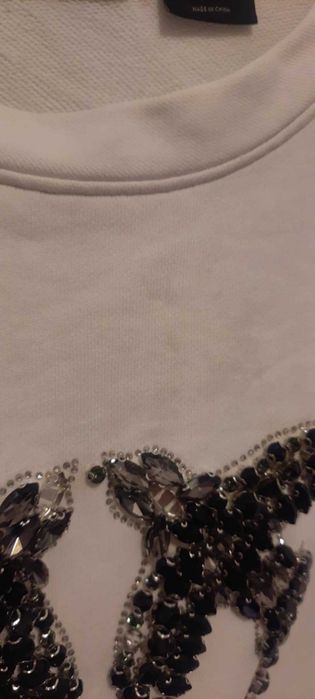 Pinko bluza, kryształki, L