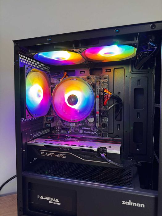 Komputer do gier i codziennego użytku. 240GB + 1TB, RX 580, 16GB DDR4